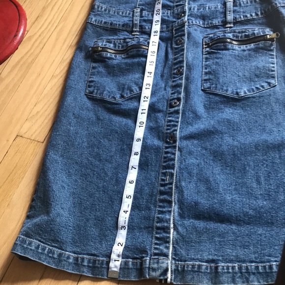 Vintage Tommy Hilfiger Y2K Denim Short Sleeve Dress - Picture 13 of 15